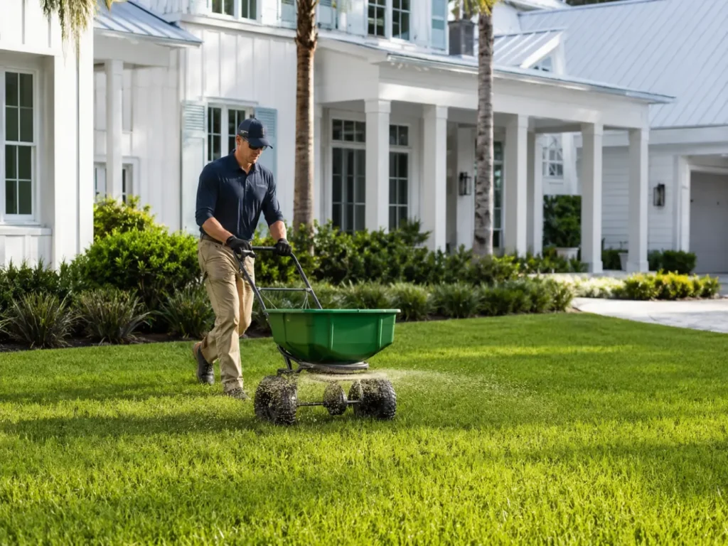 lawn fertilization 30A Florida seasonal turf care