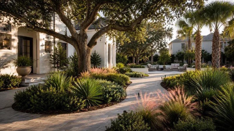 landscape design 30A Florida plan for a durable coastal yard