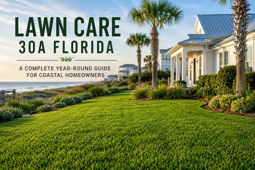 lawn care 30A Florida year-round guide for coastal homeowners